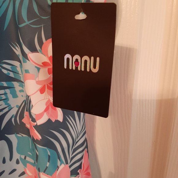 NANU swimsuit tropical print - Picture 4 of 5